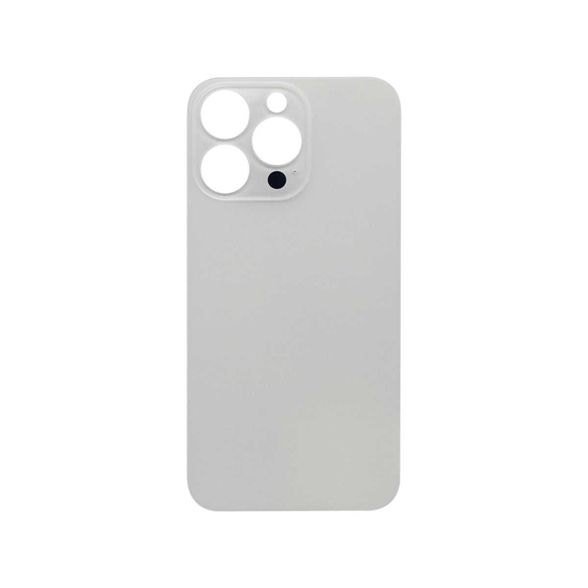 Vitre arrière iPhone 13 Pro Argent (Cadre caméra agrandi) - OEM