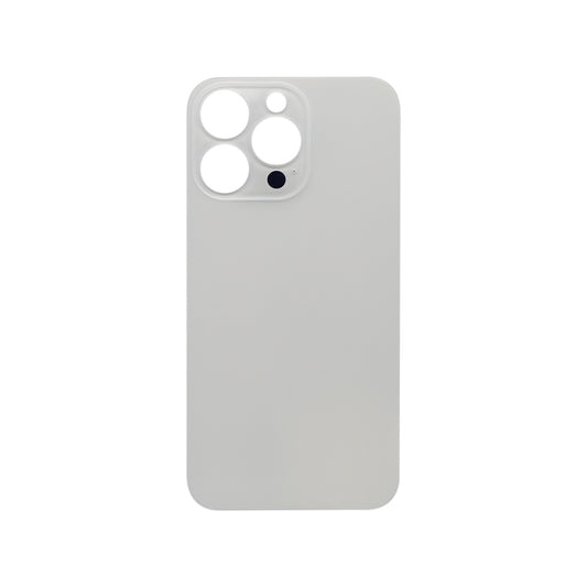 Vitre arrière iPhone 13 Pro Argent (Cadre caméra agrandi) - OEM