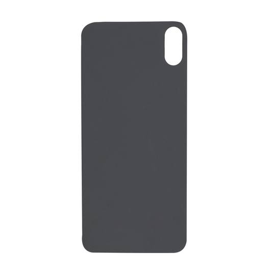 Vitre arrière iPhone Xs Max Blanche Extra (Cadre caméra agrandi) - OEM