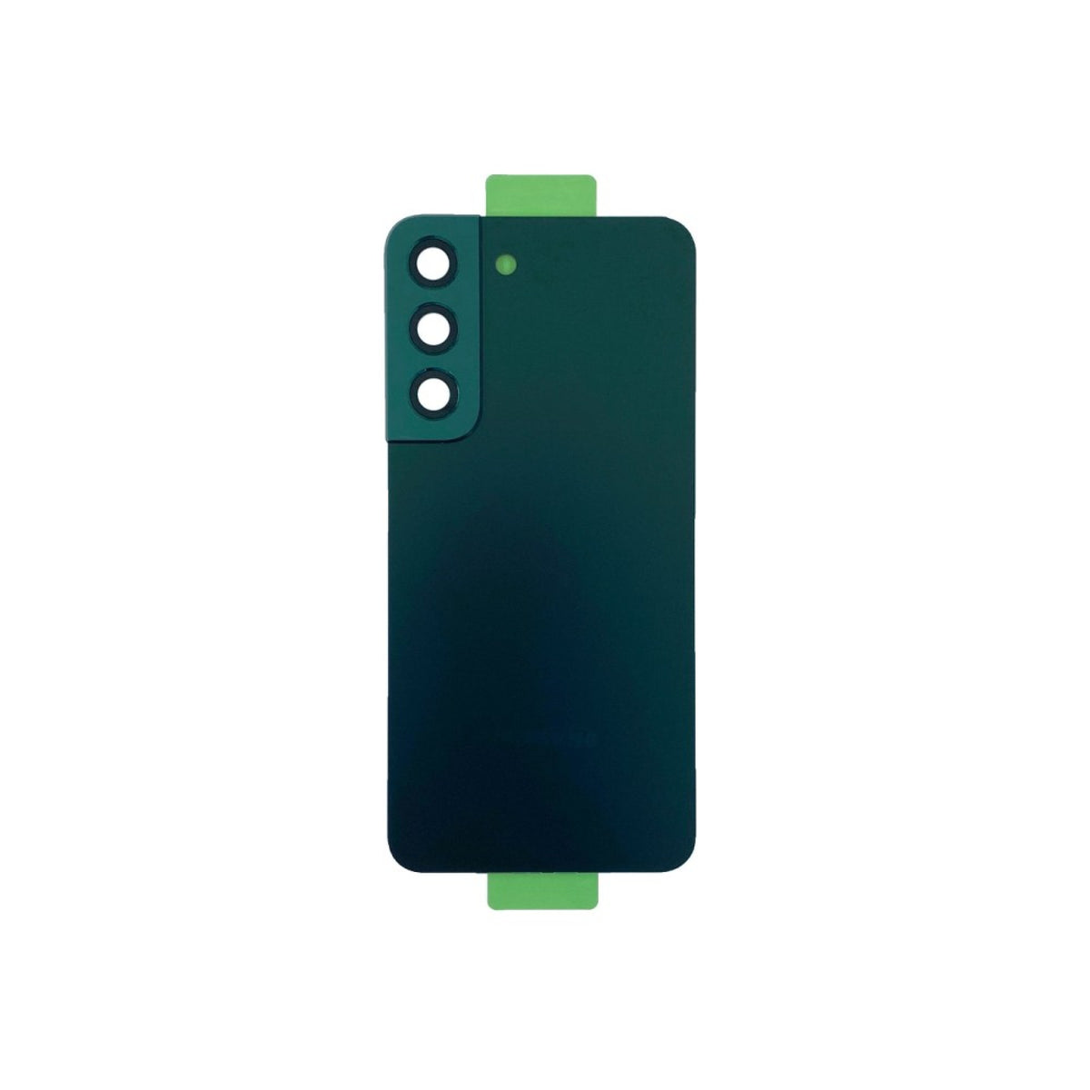 Vitre arrière Originale Samsung Galaxy S22 S901 Verte avec lentille