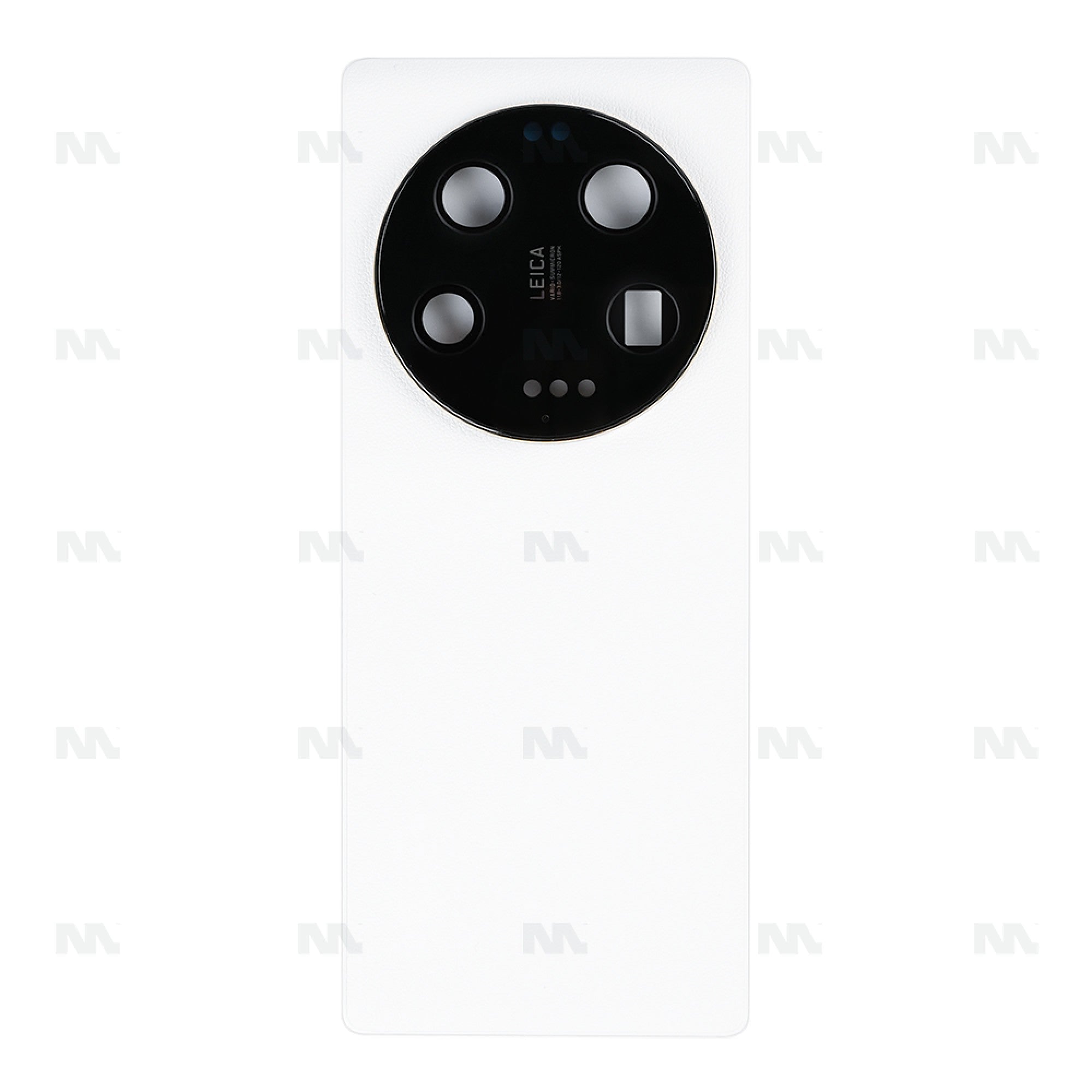 Vitre arrière Xiaomi 13 Ultra (2304FPN6DC) Blanc avec lentille - OEM
