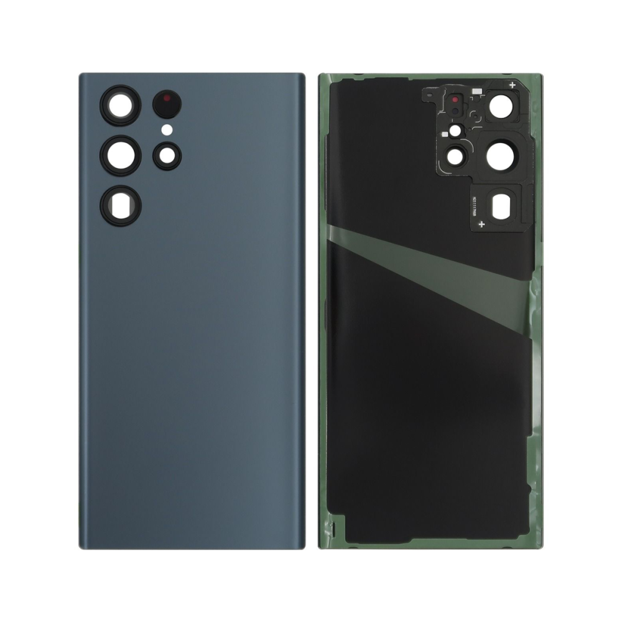 Vitre arrière Samsung Galaxy S22 Ultra S908 Bleu ciel avec lentille – OEM