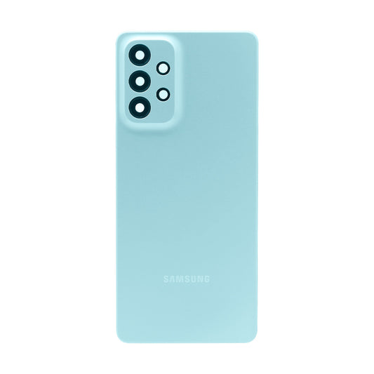 Samsung Galaxy A73 5G A736 Vitre arrière vert menthe avec lentille - OEM