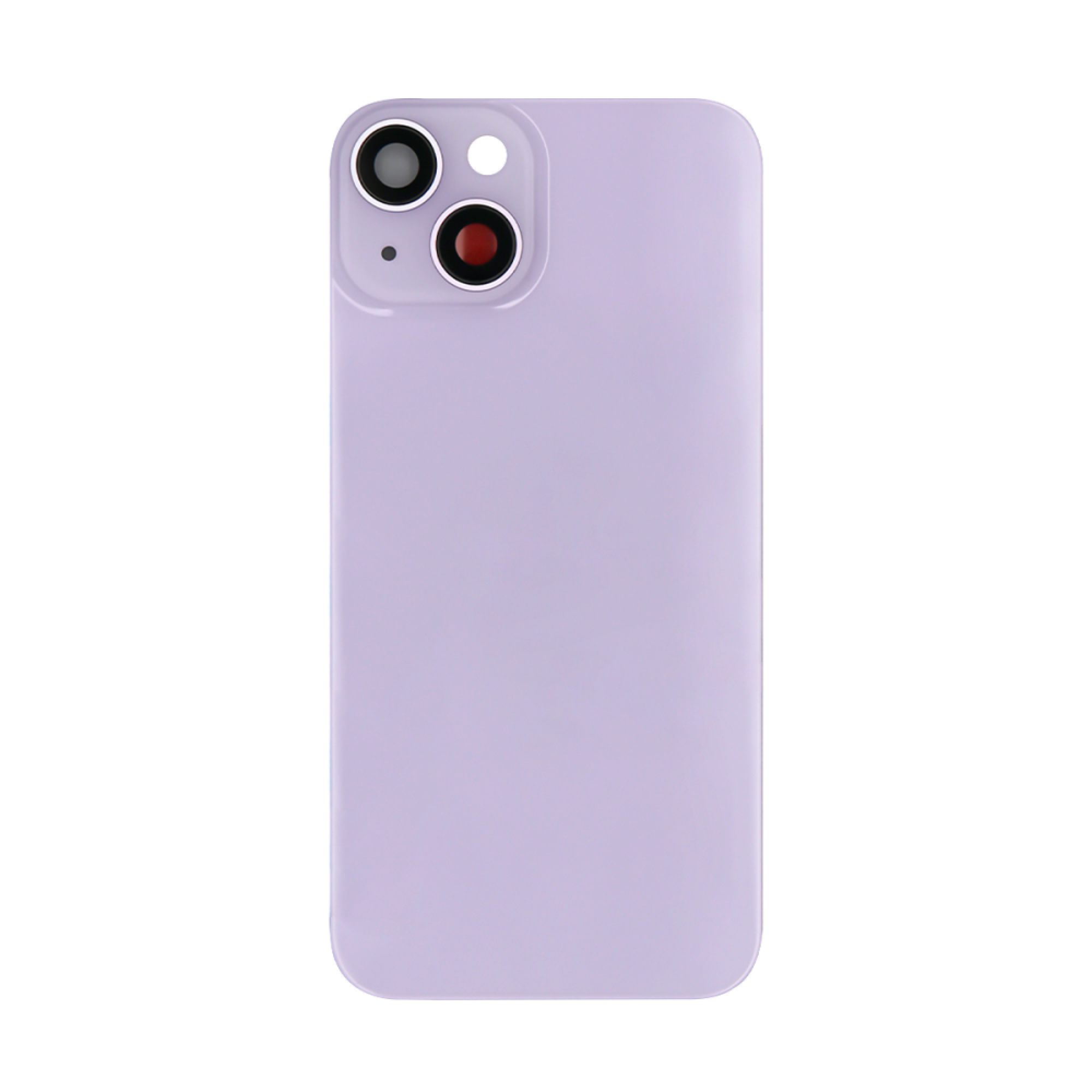 Vitre arrière iPhone 14 Violet (Cadre caméra agrandi) - OEM