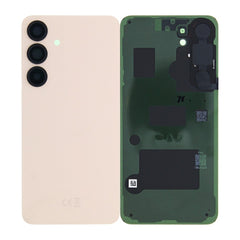 Vitre arrière Original Samsung Galaxy S25 Plus (S936) Rose Gold avec Lentille