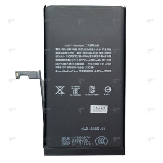 Batterie iPhone 15 Plus Run diagnostic - OEM
