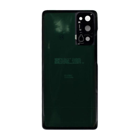 Vitre arrière originale Samsung Galaxy S20 FE 5G G781 Blanc Nuage Avec lentille