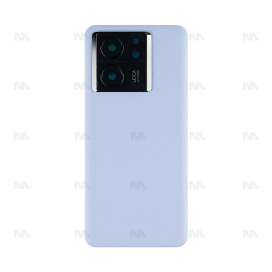 Vitre arrière Xiaomi 13T (2306EPN60G) Alpine Blue avec lentille - OEM