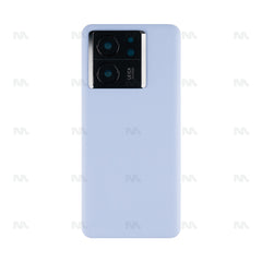 Vitre arrière Xiaomi 13T (2306EPN60G) Alpine Blue avec lentille - OEM