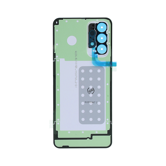 Vitre arrière Samsung Galaxy A23 5G A236B Blanche avec lentille – OEM