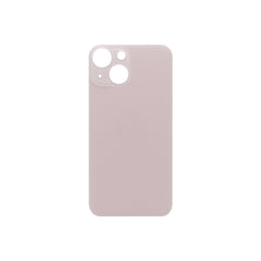 Vitre arrière iPhone 13 Mini Rose (Cadre caméra agrandi) - OEM