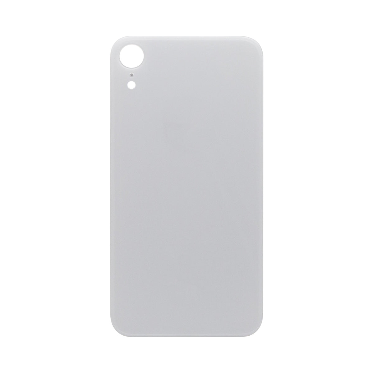 Vitre arrière iPhone Xr Blanche (Cadre caméra agrandi) - OEM