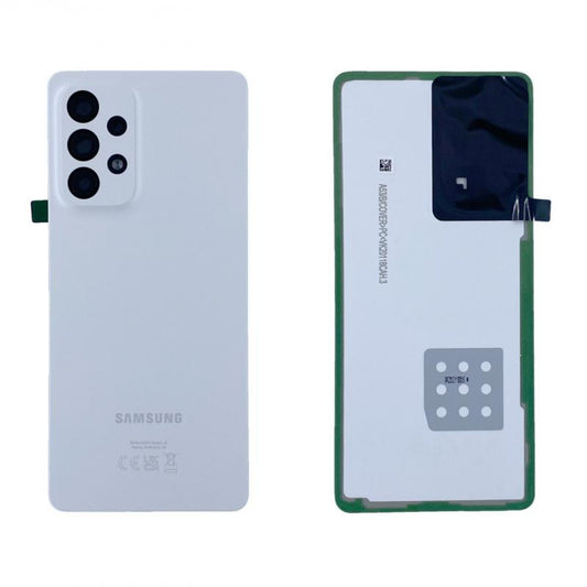 Samsung Galaxy A53 5G A536 Vitre arrière Blanche avec lentille - originale