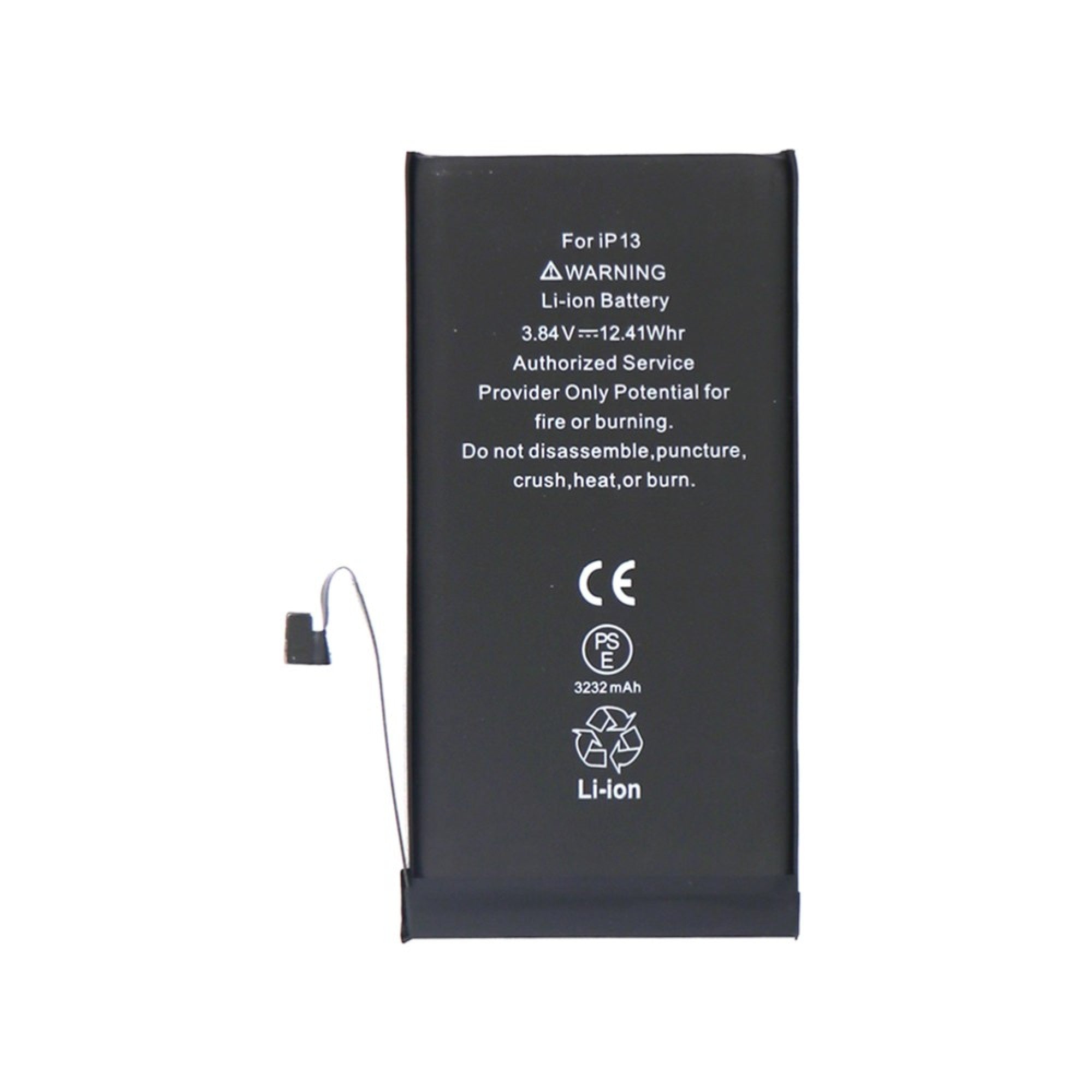 Batterie iPhone 13 avec puce TI - OEM