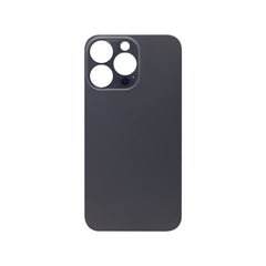 Vitre arrière iPhone 13 Pro Noir (Cadre caméra agrandi) - OEM