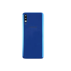 Samsung Galaxy A50 A505 Vitre arrière bleue avec lentille - OEM