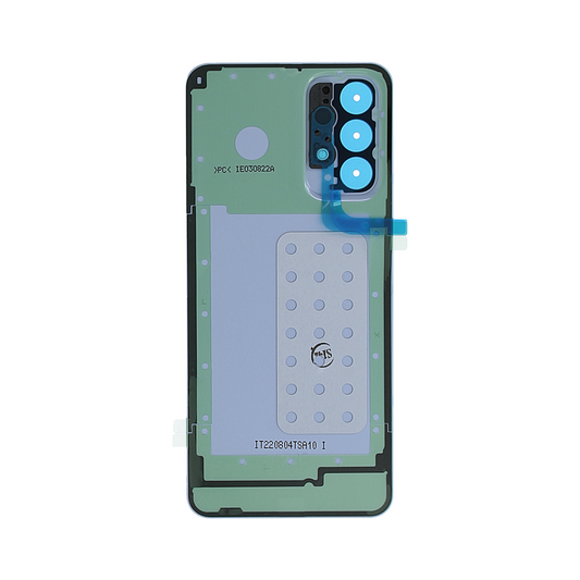 Vitre arrière Samsung Galaxy A23 5G A236B Bleue avec lentille – OEM