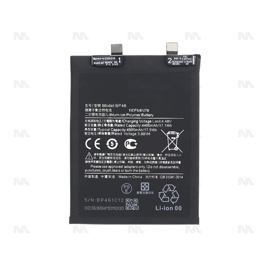 Batterie Xiaomi 12 (2201123G, 2201123C), 12X (2112123AC, 2112123AG) BP46 - OEM