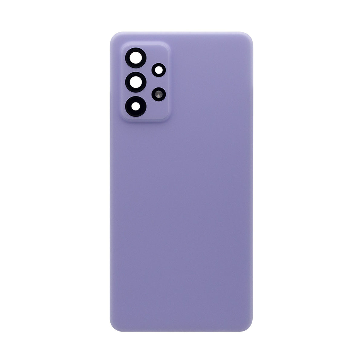 Samsung Galaxy A52 A525, A526, A52s A528 Vitre arrière Violet avec lentille - OEM