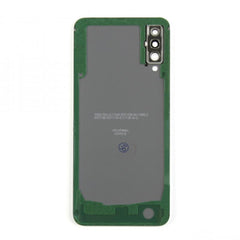 Samsung Galaxy A50 A505 Vitre arrière blanche avec lentille - OEM