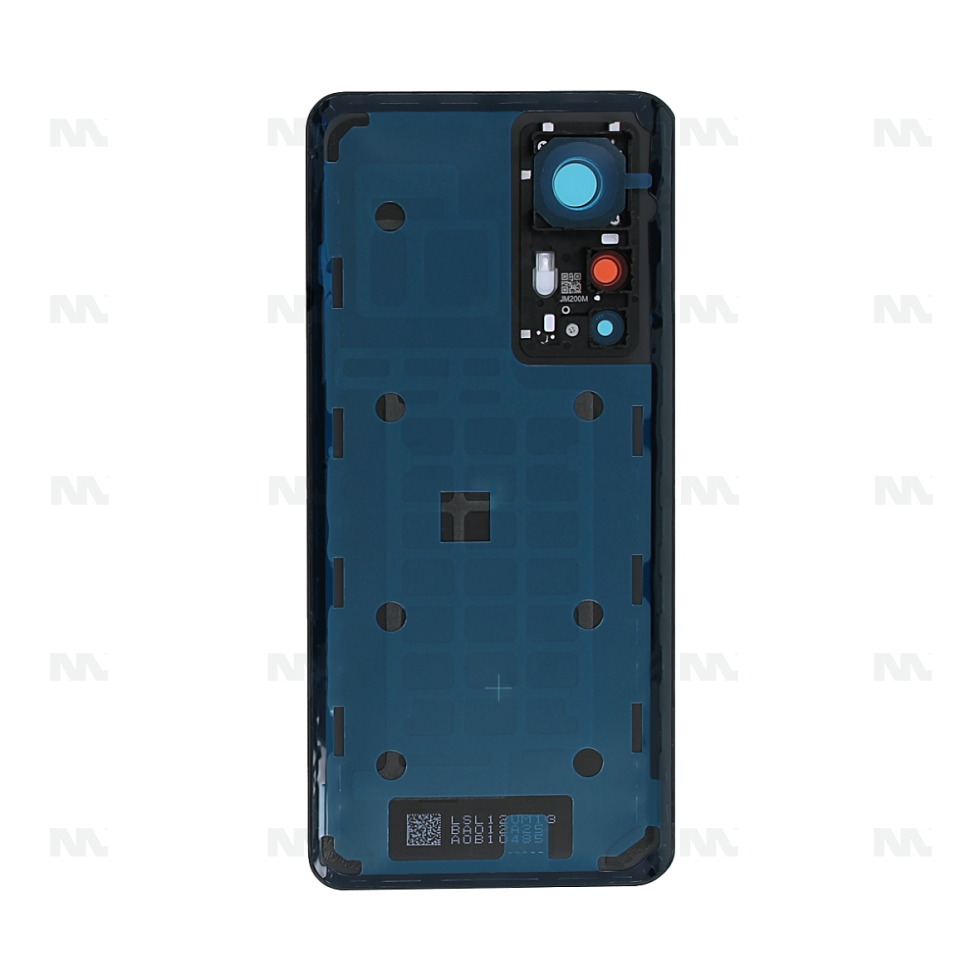 Vitre arrière Xiaomi 12T Pro 5G (22081212UG) Noire avec lentille - OEM