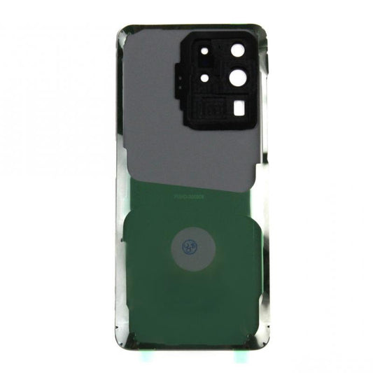 Vitre arrière originale Samsung Galaxy S20 Ultra G988 Gris Cosmique Avec lentille
