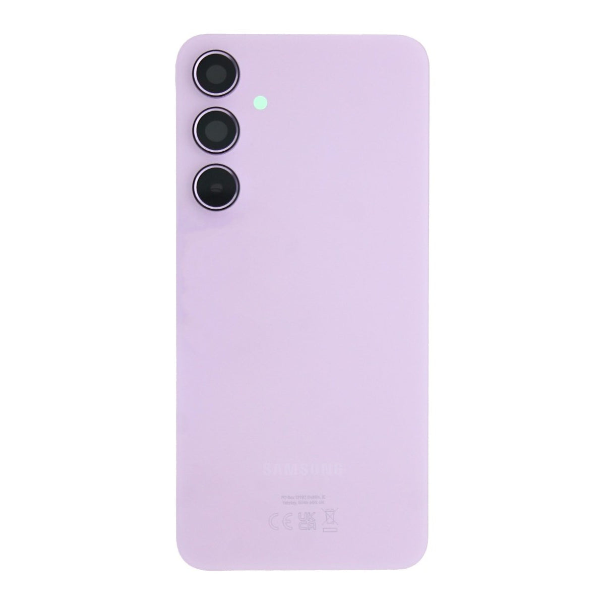 Samsung Galaxy A55 5G A556 Vitre Arrière Violet avec Lentille - Originale
