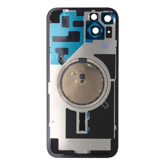 Vitre arrière iPhone 14 Plus Blanc (Contour caméra agrandi)