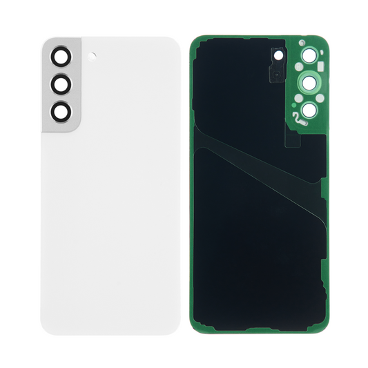 Vitre arrière Samsung Galaxy S22 Plus S906 Phantom White avec lentille – OEM