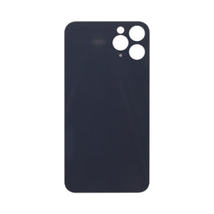 Vitre arrière iPhone 11 Pro Noir (Cadre caméra agrandi) - OEM