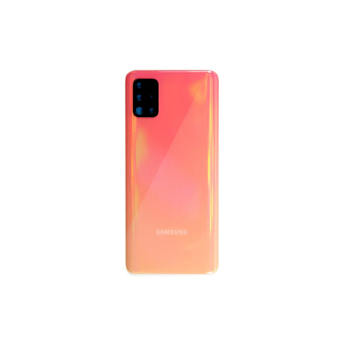 Samsung Galaxy A51 A515 Vitre arrière Rose avec lentille - OEM