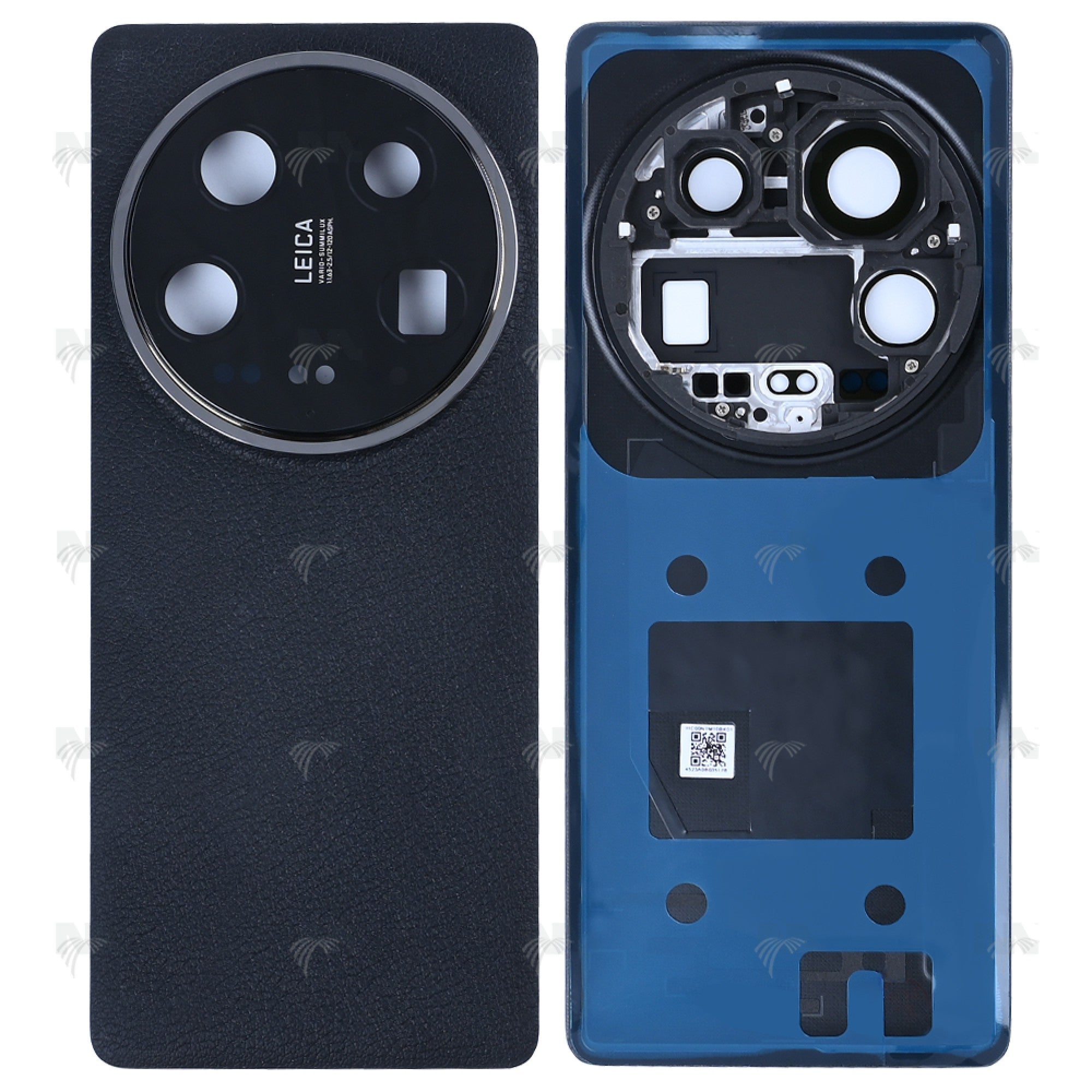 Vitre arrière Xiaomi 14 Ultra (24030PN60G) Noire Avec Lentille - OEM