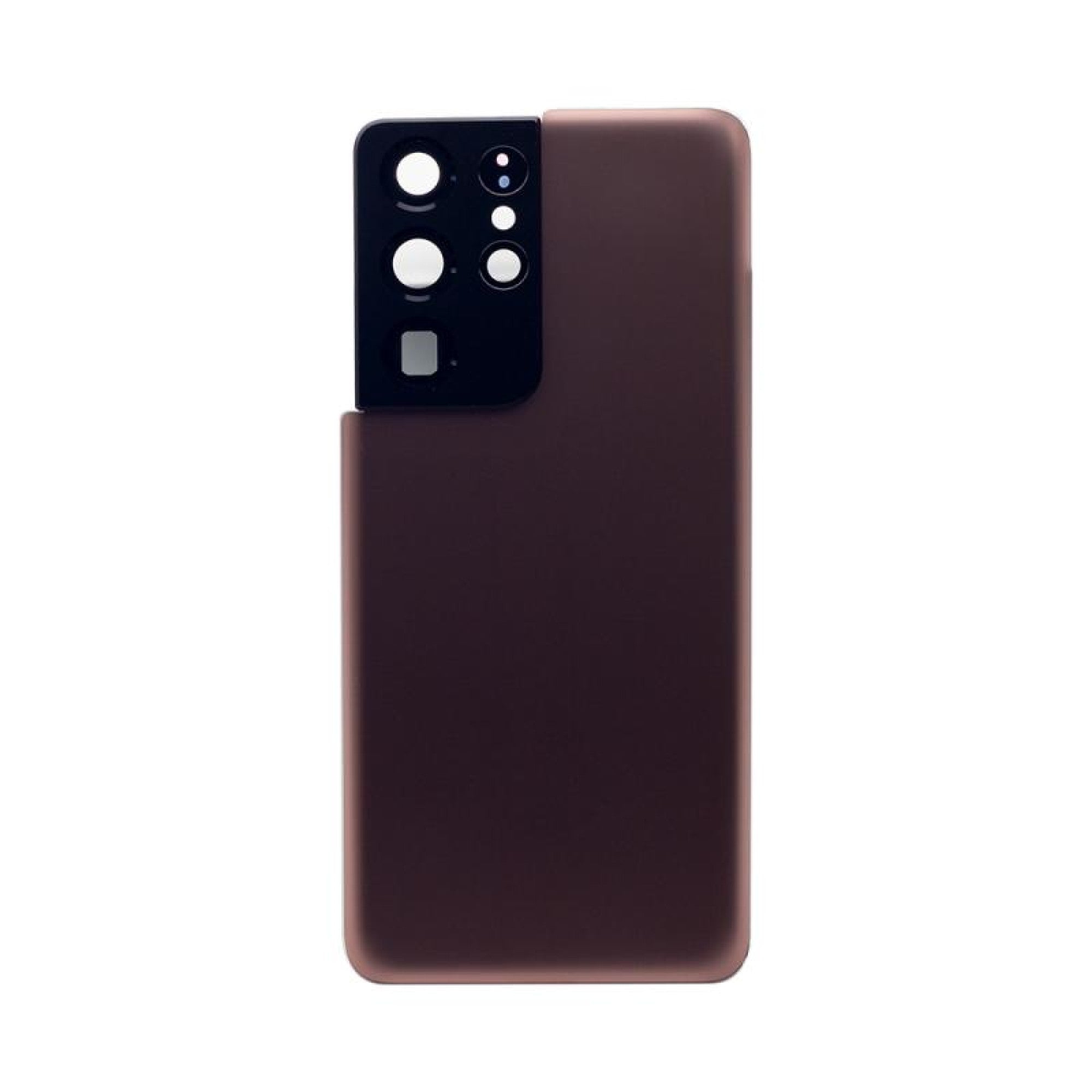 Vitre arrière originale Samsung Galaxy S21 Ultra G998 Marron Avec lentille