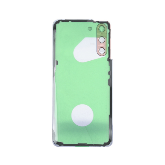 Vitre arrière Samsung Galaxy S21 5G G991 Phantom Violet Avec lentille - OEM