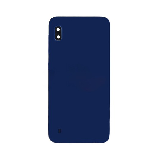 Vitre arrière Samsung Galaxy A10 A105F Bleue avec lentille – OEM