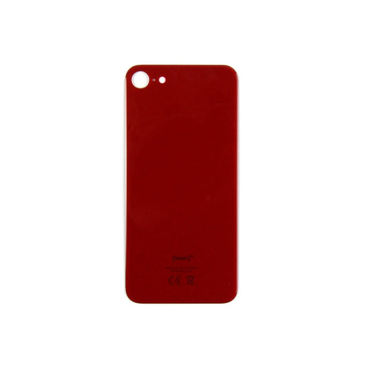 Vitre arrière iPhone 8 Rouge (Product) Extra (Cadre caméra agrandi) - OEM