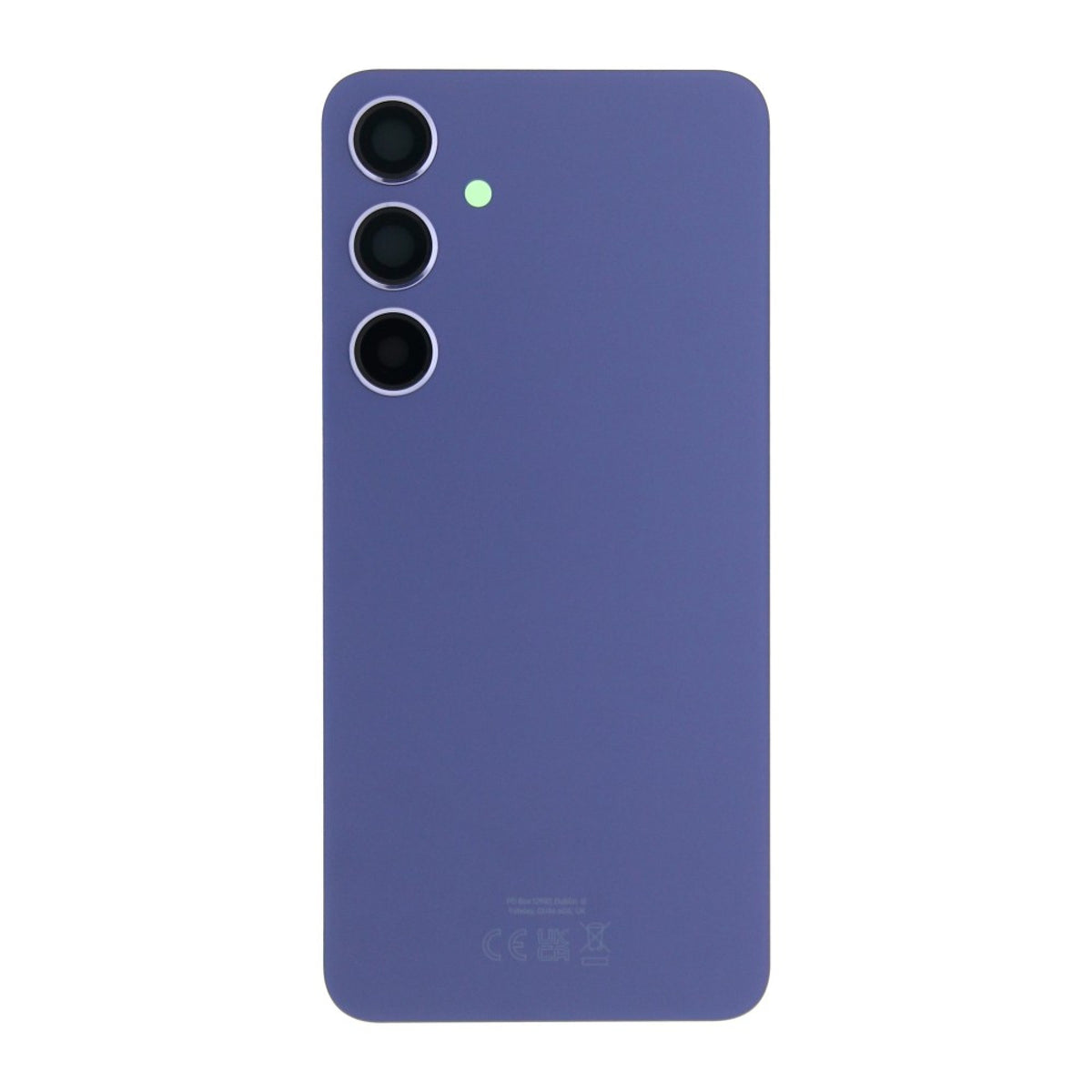 Vitre arrière originale Samsung Galaxy S24 Plus S926 Violet Cobalt avec lentille