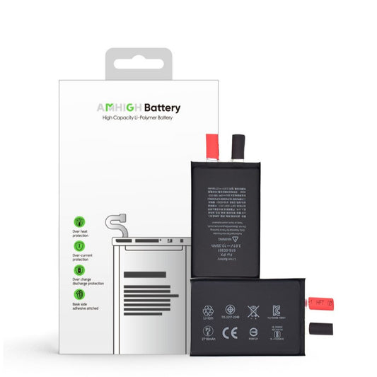 Batterie iPhone X (soudure par points requise) | 2716mAh | Sans BMS / IC - OEM