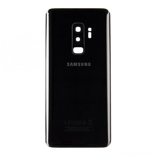 Samsung Galaxy S9 Plus G965 Vitre arrière noir avec lentille - OEM