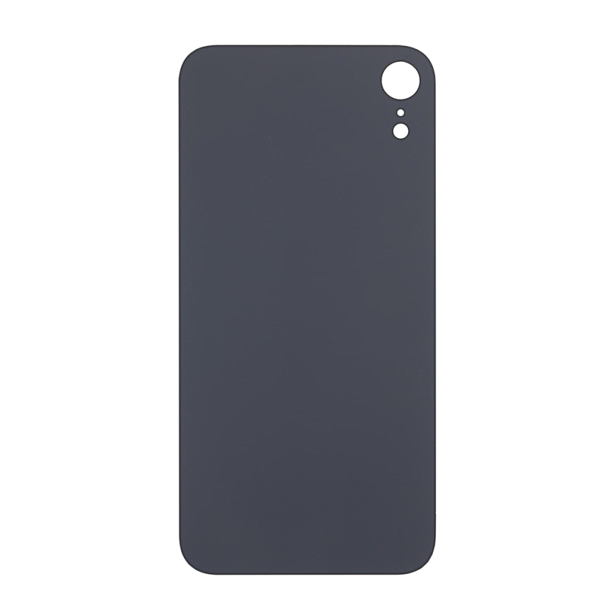 Vitre arrière iPhone Xr Bleu (Cadre caméra agrandi) - OEM