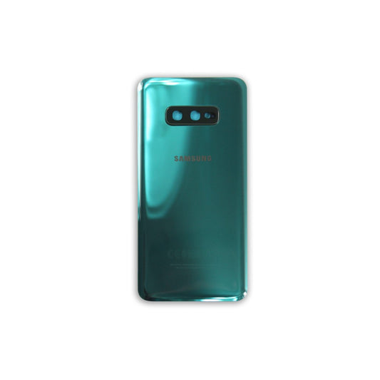 Samsung Galaxy S10e G970 Vitre arrière Vert prismatique avec lentille - OEM