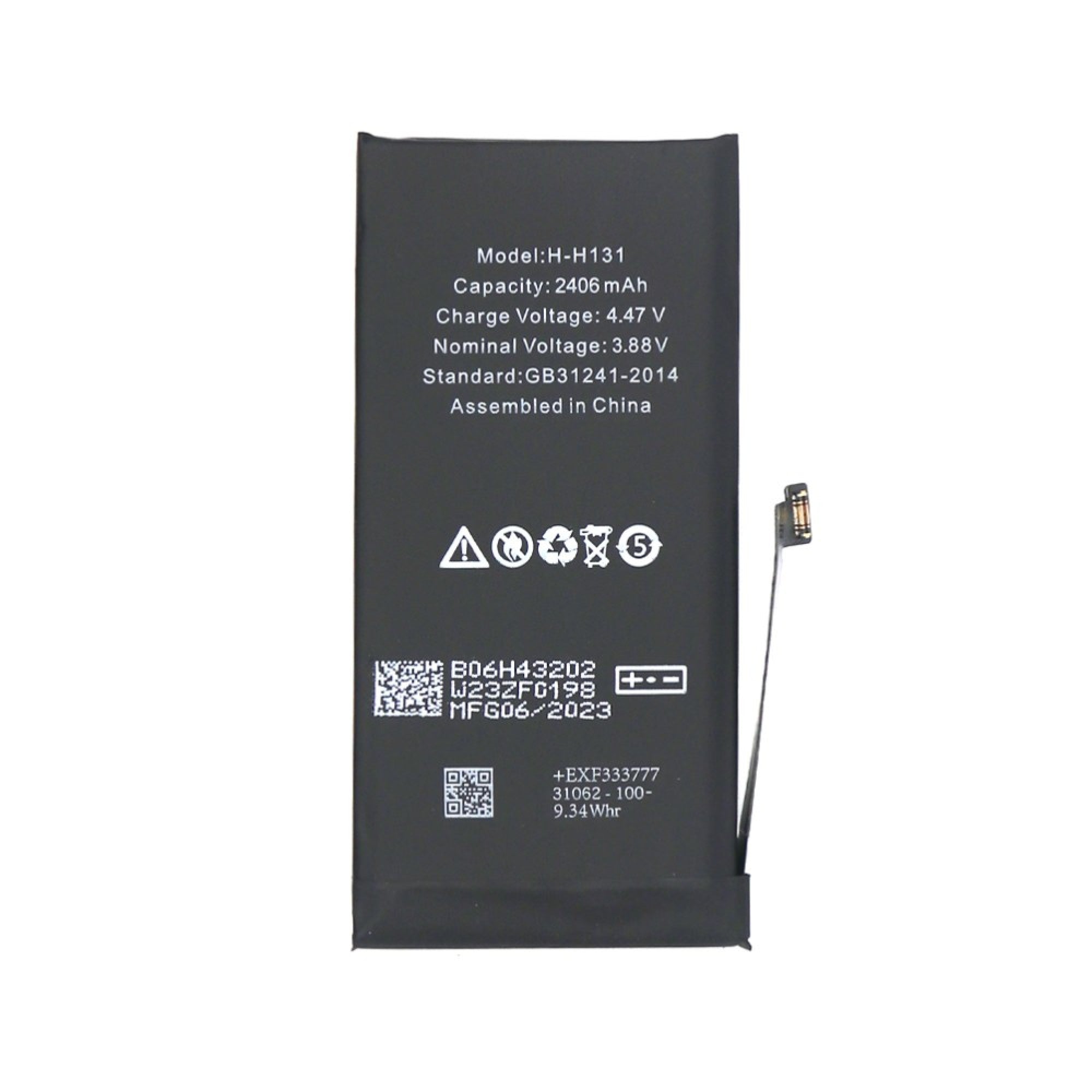 Batterie iPhone 13 Mini avec puce TI - OEM