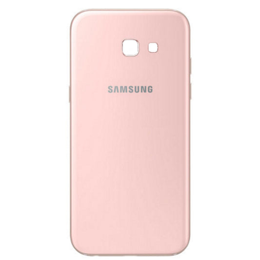 Vitre arrière Samsung Galaxy A5 2017 A520F Rose Avec Lentille - OEM