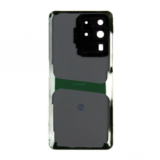 Vitre arrière originale Samsung Galaxy S20 Ultra G988 Noir Cosmique Avec lentille