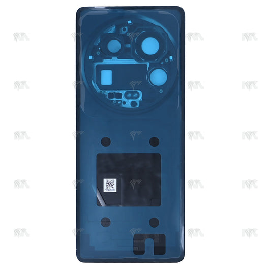 Vitre arrière Xiaomi 14 Ultra (24030PN60G) Bleu Avec Lentille - OEM
