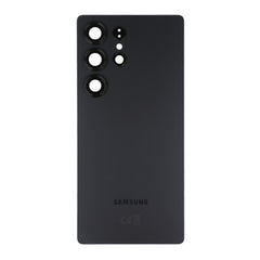 Vitre arrière Original Samsung Galaxy S25 Ultra (S938) Noir Profond Titane avec Lentille