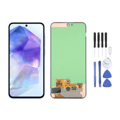 Ecran LCD AMOLED + Vitre pour Samsung Galaxy A55 5G (A556) + Kit d'outils