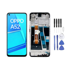 Chassis + Ecran LCD + Vitre pour Oppo A52 + Kit d'outils