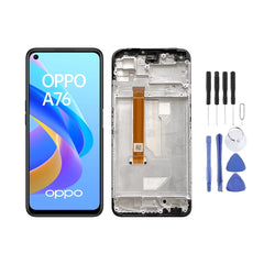 Chassis + Ecran LCD + Vitre pour Oppo A76 + Kit d'outils