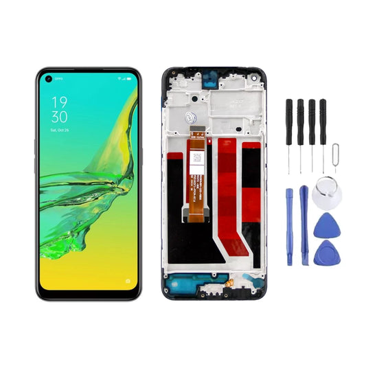 Chassis + Ecran LCD + Vitre pour Oppo A53 + Kit d'outils